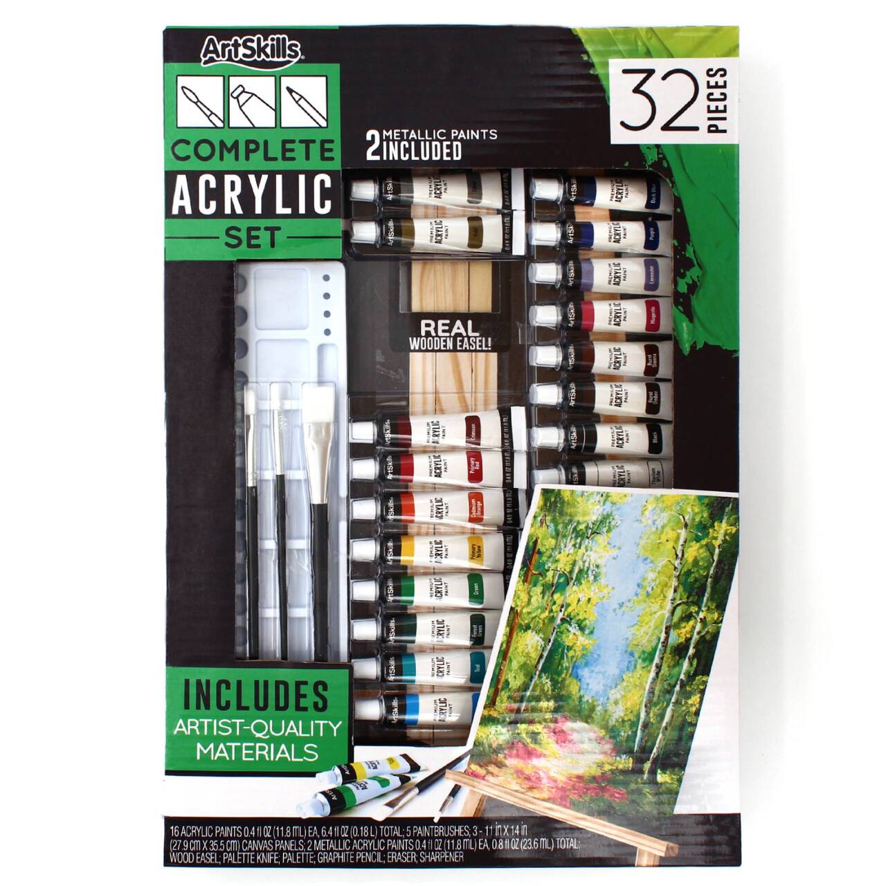 ArtSkills® 32 Piece Complete Acrylic Paint Set
